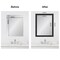 Amanti Art Mirror Makeover Bathroom Mirror Frame Border Kit - Fully Assembled Peel and Stick Frame - Mirror NOT Included - Shipwreck Narrow Trim